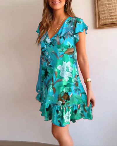 AMALIA - Happy Summer Dress with Ruffles