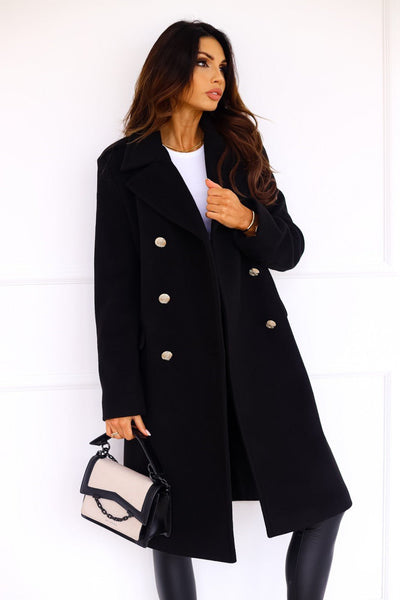 CHRISTINE - Fashionable Long Coat