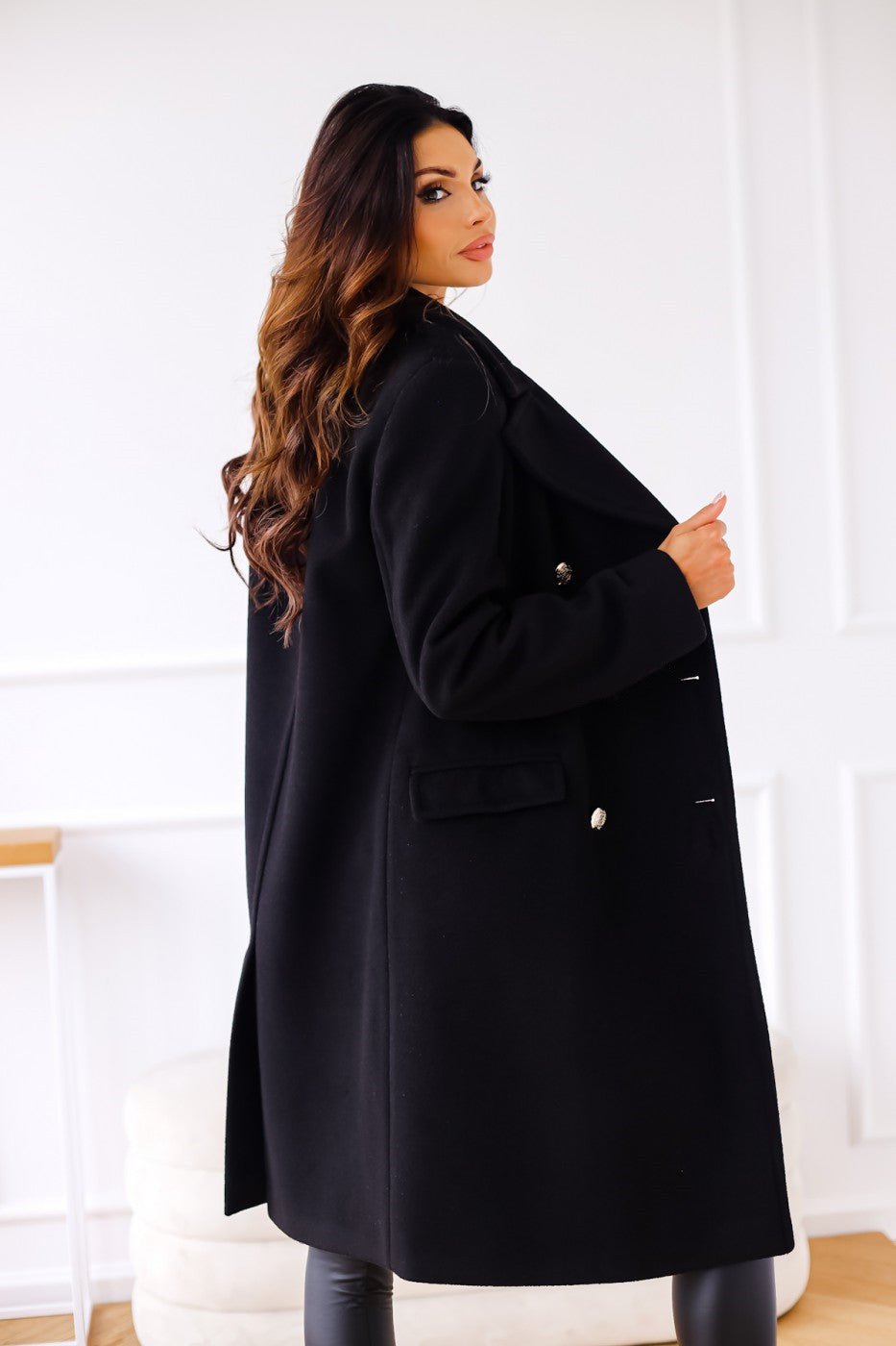 CHRISTINE - Fashionable Long Coat