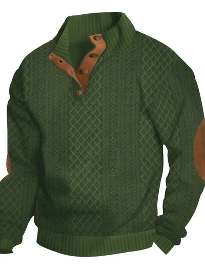 Elegant Button Pullover