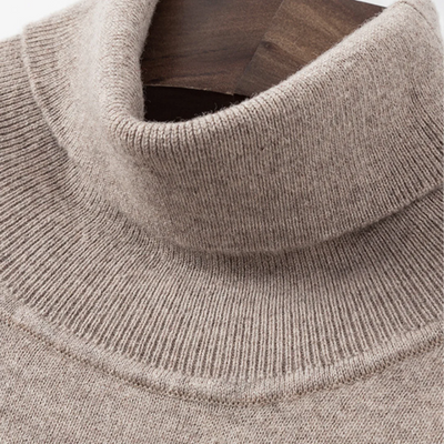 Archie Merino Wool Roll-Neck Sweater
