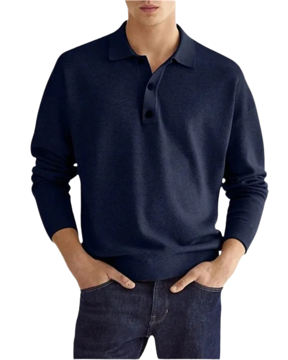 Elegant Polo Shirt Sweater