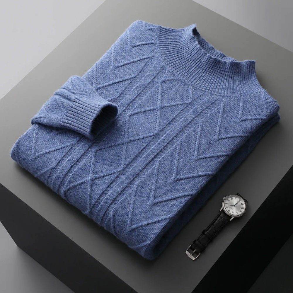 Mizar Patterned Cashmere Shirt