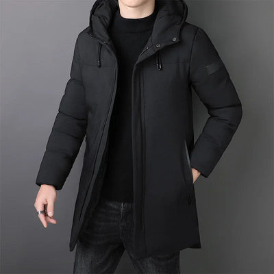 Elegant Long Men's Jacket