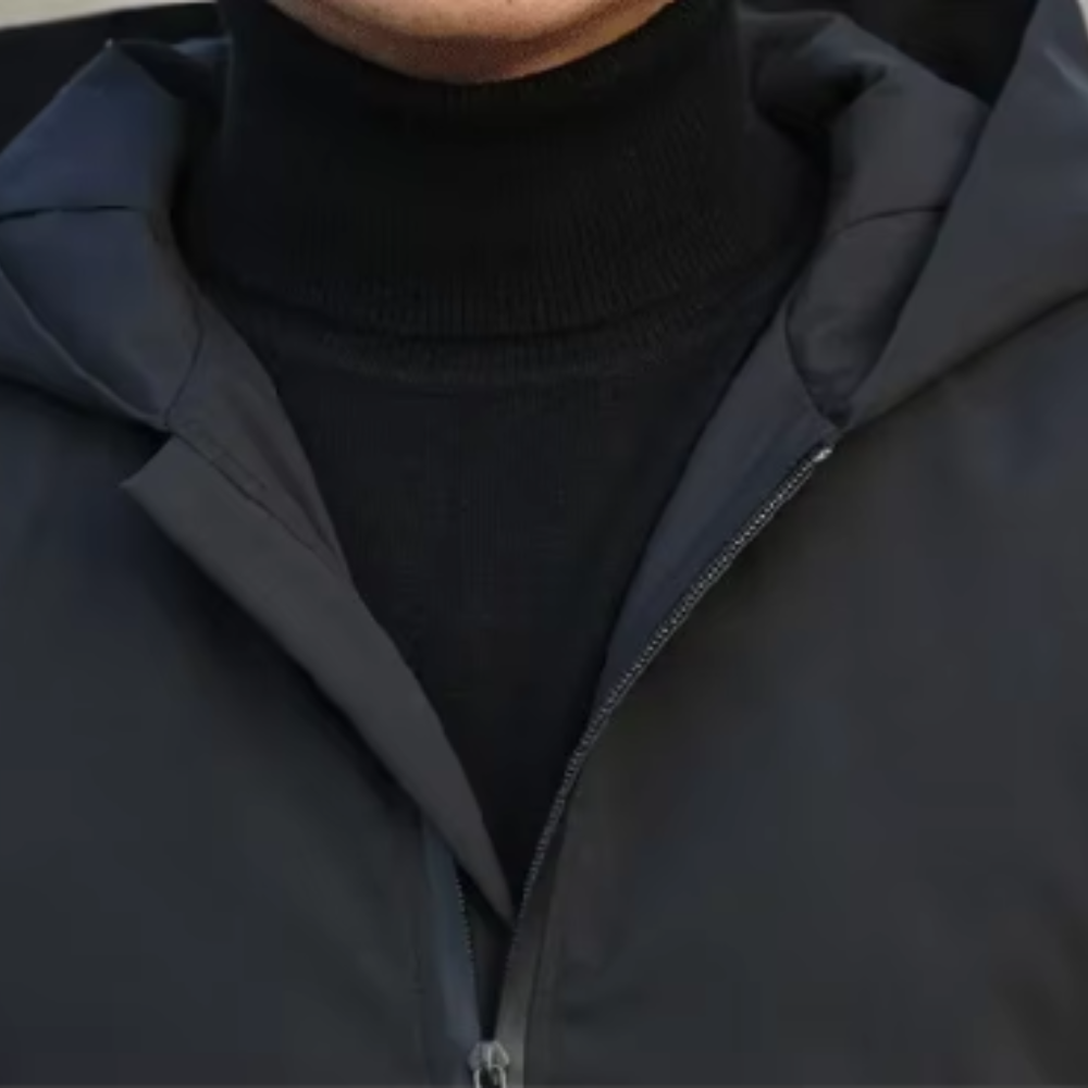 Elegant men's windbreaker