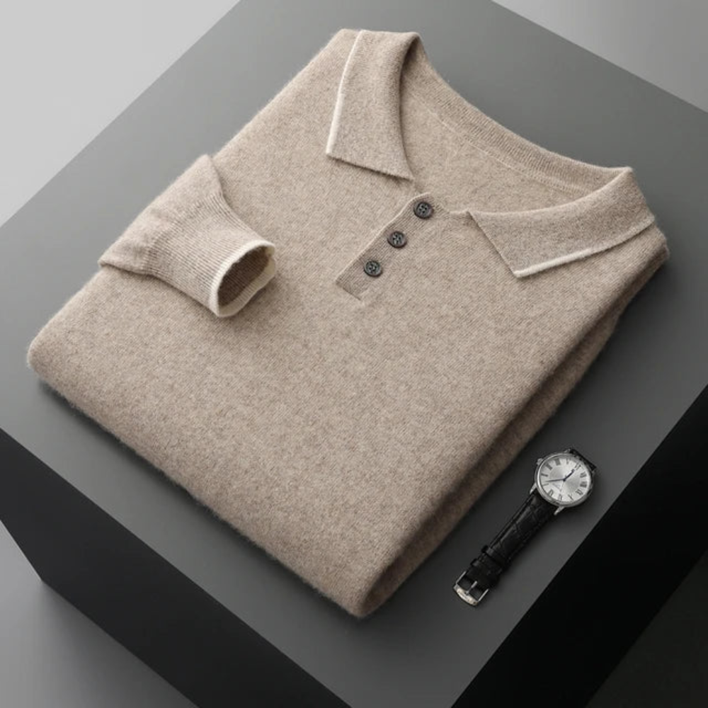 Saint-Tropez Cashmere Polo Shirt