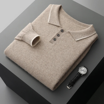 Saint-Tropez Cashmere Polo Shirt