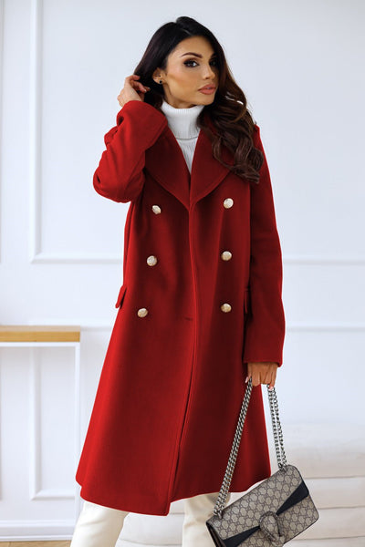 CHRISTINE - Fashionable Long Coat