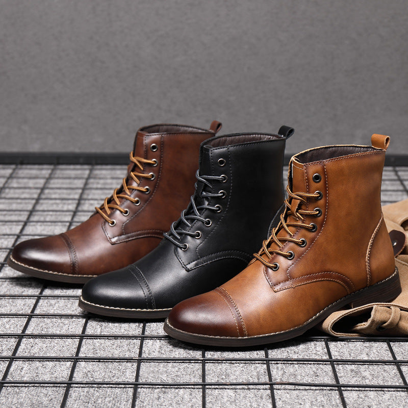 Tom Leather Boots