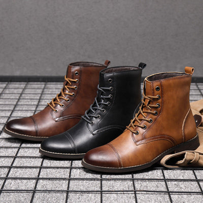 Tom Leather Boots