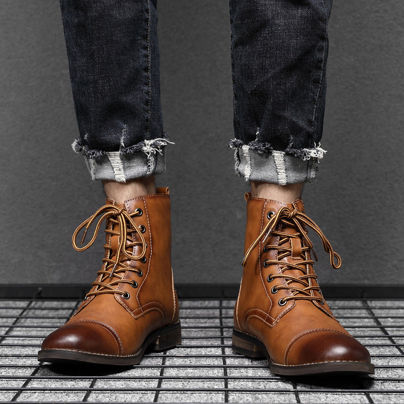 Tom Leather Boots