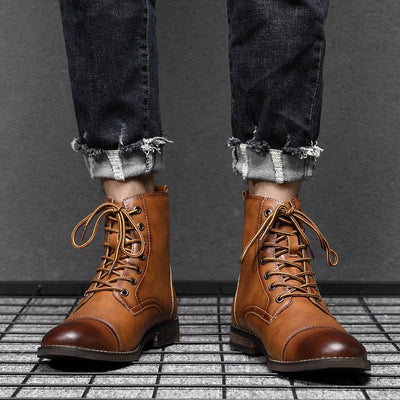 Tom Leather Boots