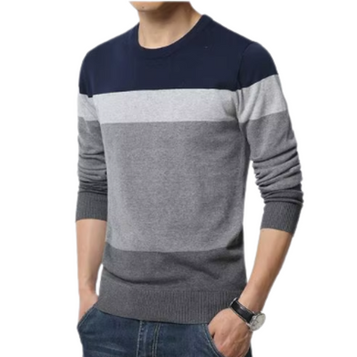 Casual cotton sweater for men