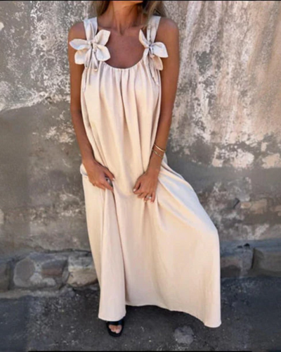 BLUMA™ - Embroidered Maxi Dress
