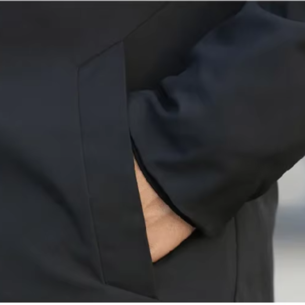 Elegant men's windbreaker