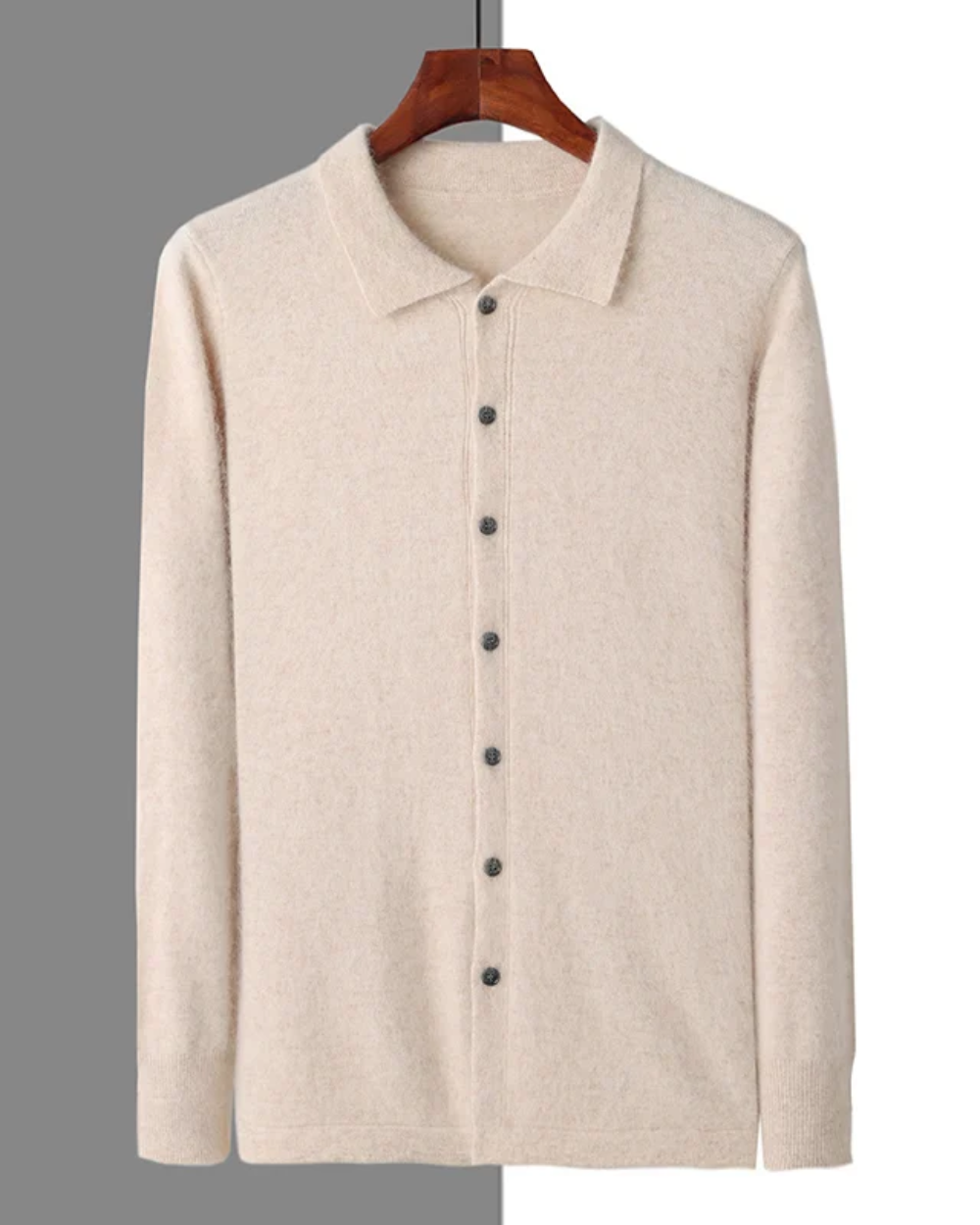 Planet Cashmere Button Cardigan