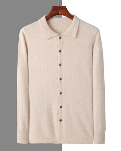 Planet Cashmere Button Cardigan