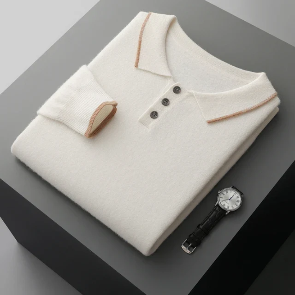 Saint-Tropez Cashmere Polo Shirt