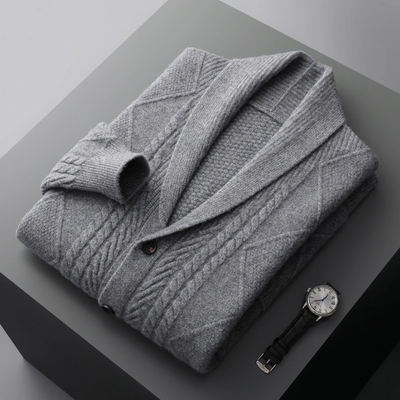 Savoca Merino Wool Cardigan