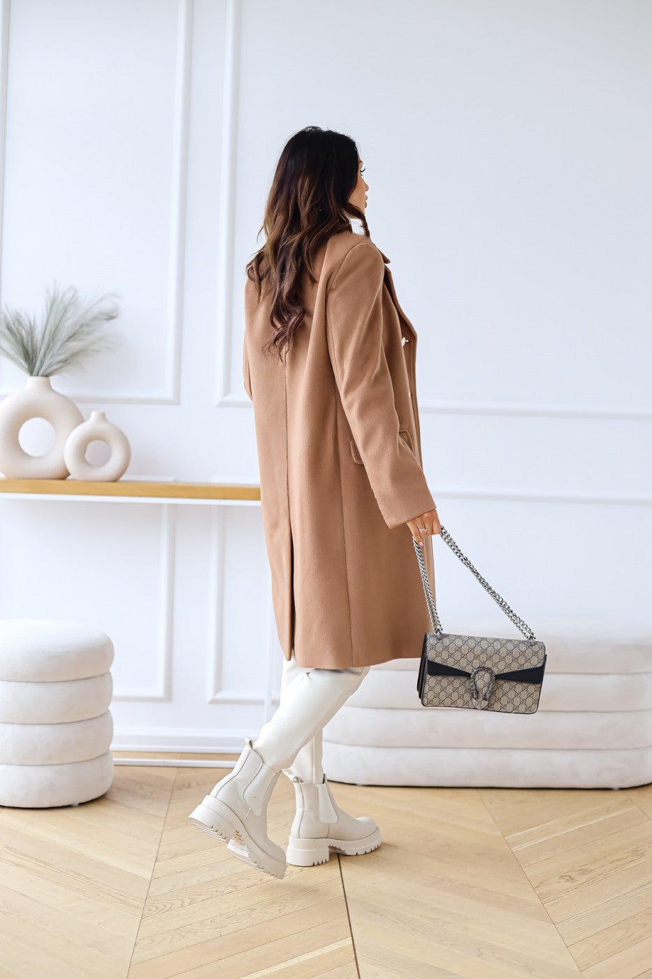 CHRISTINE - Fashionable Long Coat
