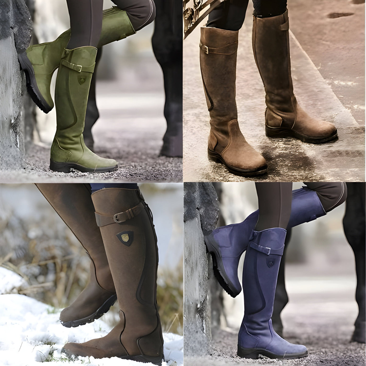 Eleve | Ultimate Leather Knee-High Boots