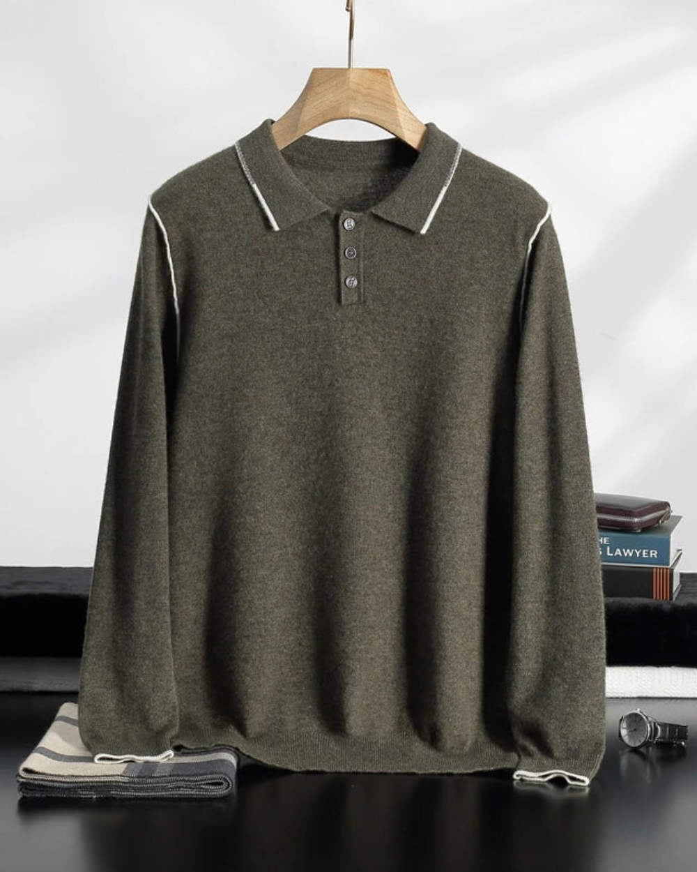 Saint-Tropez Cashmere Polo Shirt