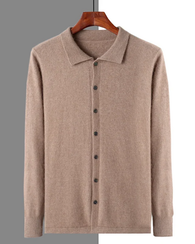 Planet Cashmere Button Cardigan