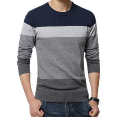Casual cotton sweater for men