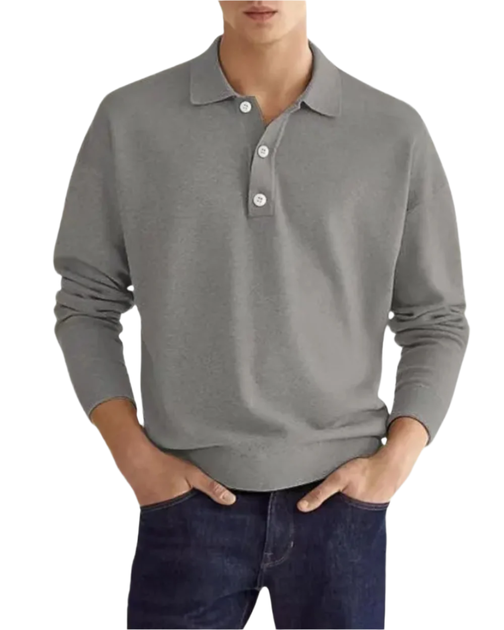 Elegant Polo Shirt Sweater