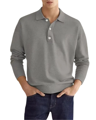 Elegant Polo Shirt Sweater