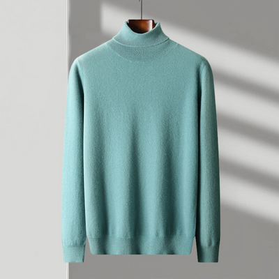 Archie Merino Wool Roll-Neck Sweater