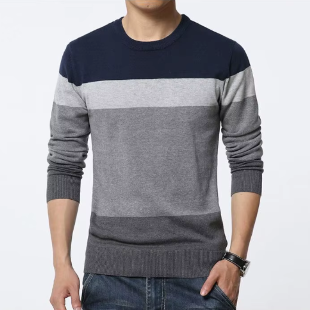 Casual cotton sweater for men