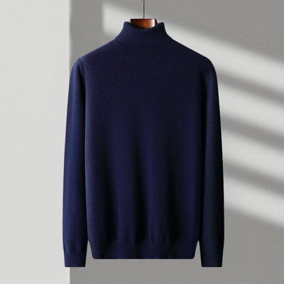Archie Merino Wool Roll-Neck Sweater