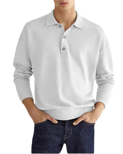 Elegant Polo Shirt Sweater