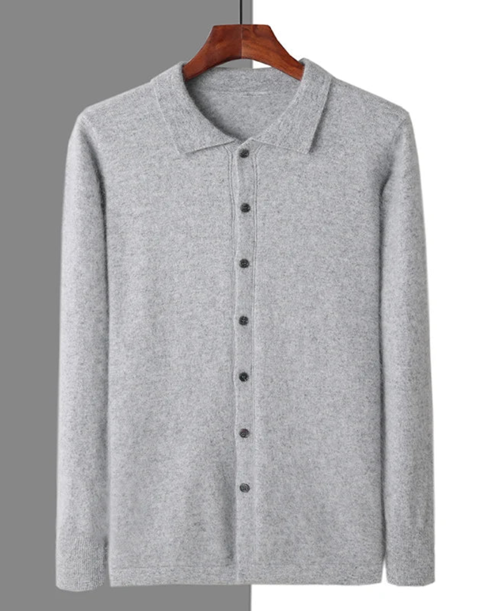 Planet Cashmere Button Cardigan