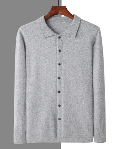 Planet Cashmere Button Cardigan
