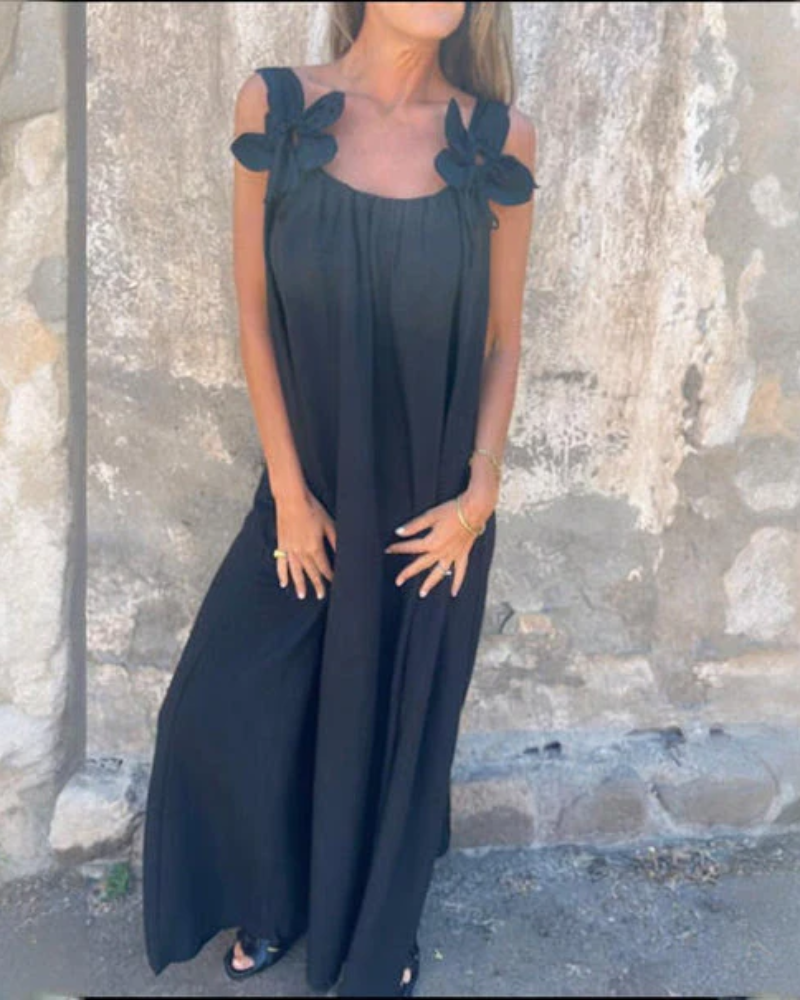 BLUMA™ - Embroidered Maxi Dress