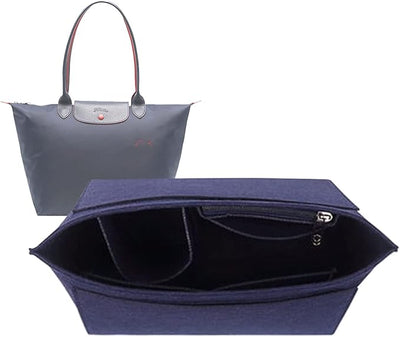 Organizer insert for shoulder bag