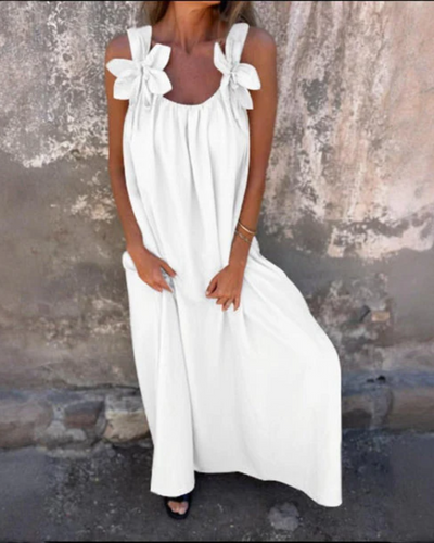 BLUMA™ - Embroidered Maxi Dress