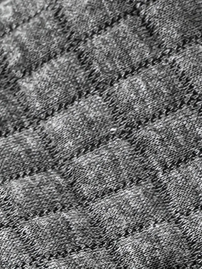 Ribbed Polo Shirt Pullover