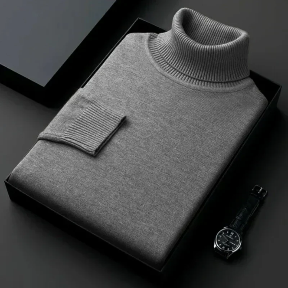 Alioth Cashmere Turtleneck Sweater