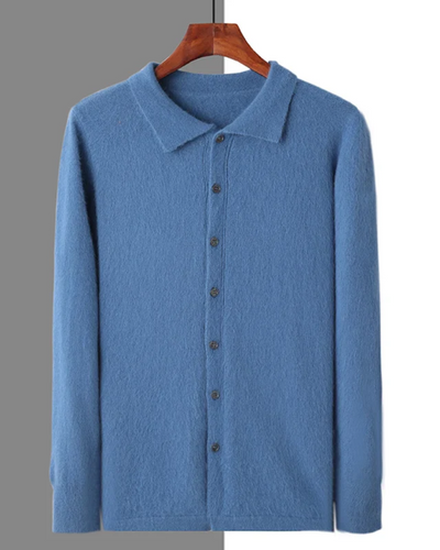 Planet Cashmere Button Cardigan