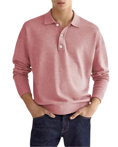 Elegant Polo Shirt Sweater
