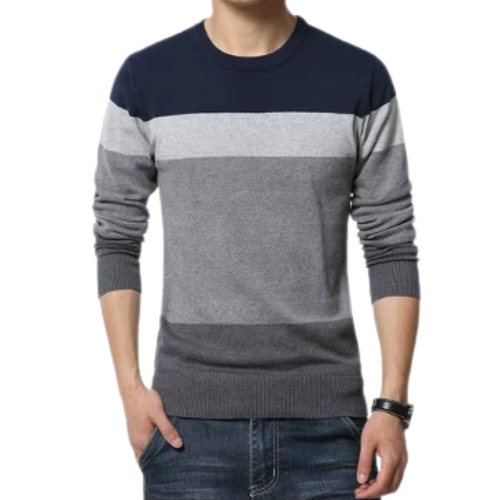 Casual cotton sweater for men