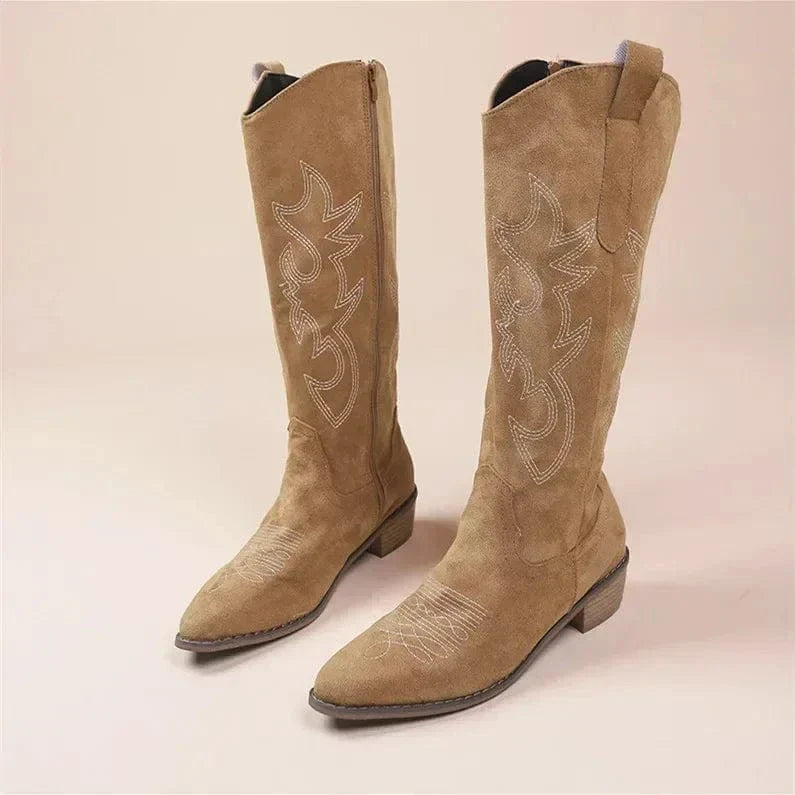 Yellow Charm Boots