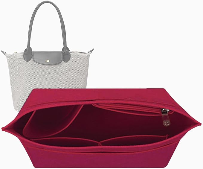 Organizer insert for shoulder bag