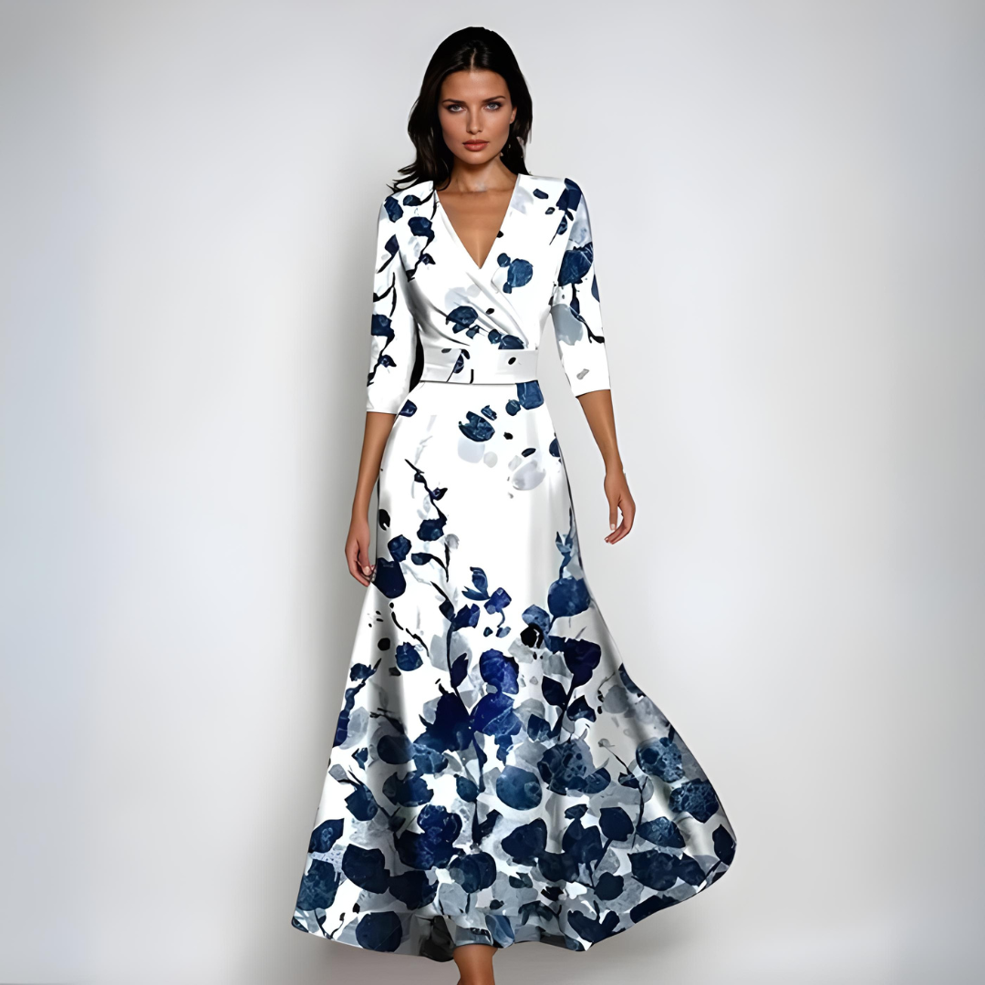 FELIA™ - Long Wrap Dress