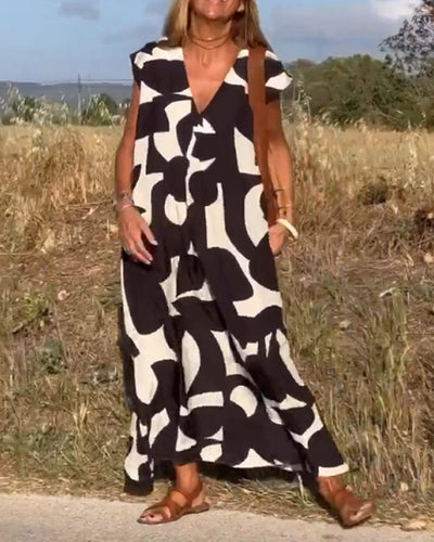 KIANA™ - Dress with V-neck