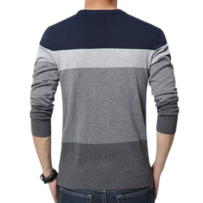 Casual cotton sweater for men