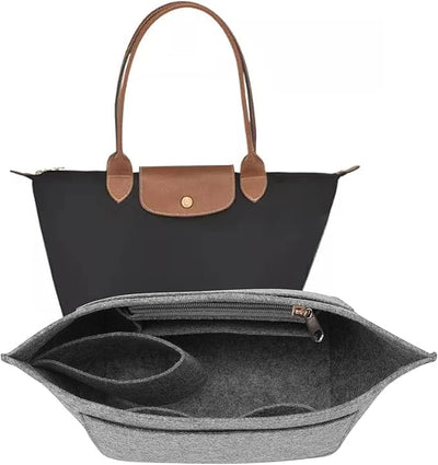 Organizer insert for shoulder bag